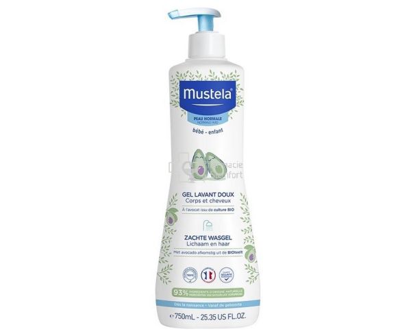 MUSTELA GEL LAVANT DOUX 750ml